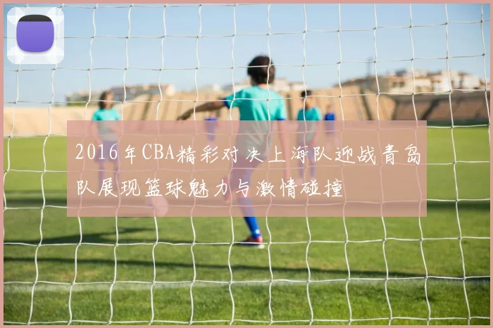 2016年CBA精彩对决上海队迎战青岛队展现篮球魅力与激情碰撞